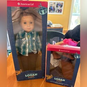 American Girl Logan Everett Doll and performance outfit